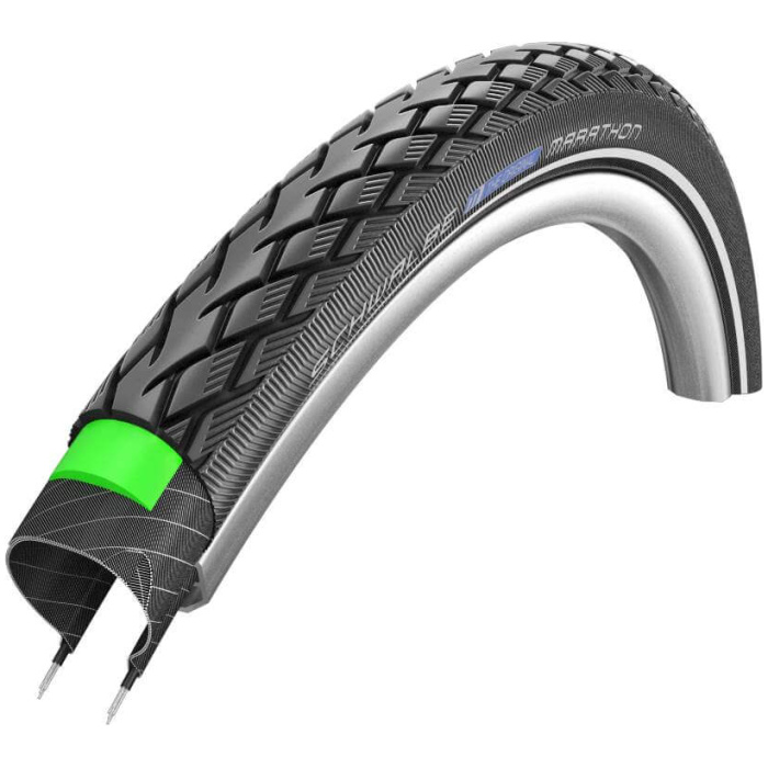 Schwalbe Schw btb 28x1 1/2 Mar G Guard R zw Zwart